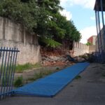 Martina Franca: la pioggia fa crollare un muro dello stadio Tursi