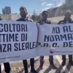 Bari, agricoltori in protesta davanti alla Regione Puglia