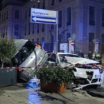 Bari, rocambolesco incidente in corso Croce: feriti