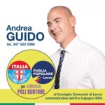 Lecce, Andrea Guido: “ Cambio lista . Mi candido con Puglia popolare e Udc