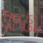 Maglie, ‘Fascisti al rogo’: vandalizzato comitato ministro Fitto