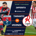Playoff, Taranto-Vicenza 0-1: quando vederla in differita