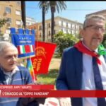 Taranto, l’omaggio al “Cippo Pandiani”