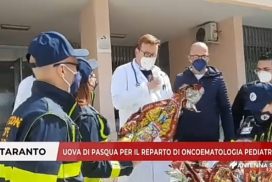 Uova di Pasqua per il reparto di oncoematologia pediatrica dell Ospedale SS Annunziata di Taranto