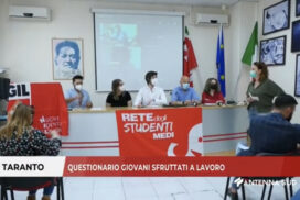 Taranto, questionario giovani sfruttati a lavoro