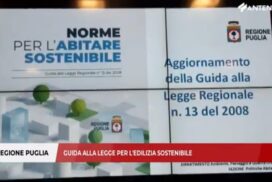 Puglia, Maraschio illustra la guida alla legge su edilizia sostenibile
