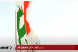 Taranto, presentazione lista PD a sostegno del candidato sindaco Rinaldo Melucci