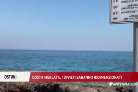 Ostuni, il Comune ridurrà i divieti di balneazione a Costa Merlata