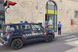 Calimera, rapina da 8mila euro all’Ufficio postale, arrestato presunto autore