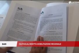 La Cia Puglia in mobilitazione contro la crisi