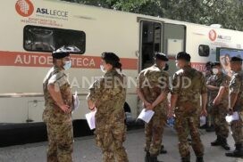 Lecce. Esercito e Avis in campo per la donazione di sangue