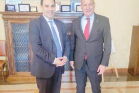 Taranto, il sindaco Melucci in visita dal Prefetto Martino