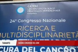 A Taranto i Maestri dell Oncologia con il 24esimo Congresso del Goim Gruppo Oncologi Italia Meridionale
