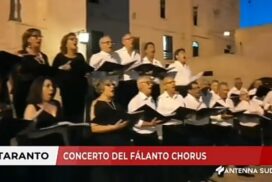 Taranto, concerto del Fàlanto Chorus nella suggestiva cornice del Castello Aragonese