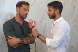 Claudio Marchisio ospite a Francavilla Fontana: bagno di folla per il "Principino"