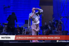Matera, la magia di Mahmood e l'Orchestra Magna Grecia