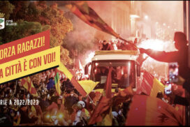 Lecce, Forza ragazzi, la città è con voi: la campagna del Comune per l’Us Lecce