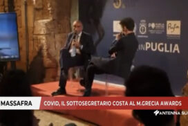 Massafra, covid: il sottosegretario Costa al Magna Grecia Awards
