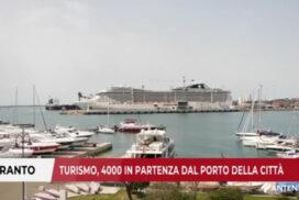 Taranto, turismo: 4000 in partenza dal porto della città