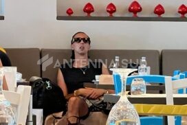 Ghali dopo il concerto a Gallipoli: riposo del guerriero all’aeroporto di Brindisi
