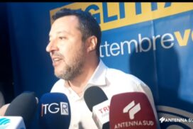 Salvini a Bari: "Caro bollette priorità. Valorizzare agricoltura"