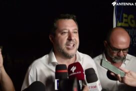 Salvini: ‘A Bari per portare gioia, non a sputare sangue’