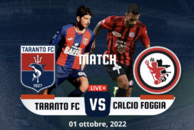 Serie C/C: Taranto-Foggia in diretta su Antenna Sud