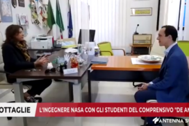 Grottaglie, l'ingegnere Nasa con gli studenti del Comprensivo "De Amicis"