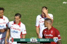 Bari-Brescia 6-2: La sintesi del match