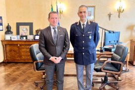 Potenza, prefetto riceve nuovo comandante stradale Giuseppe Persano: “Grazie per impegno”